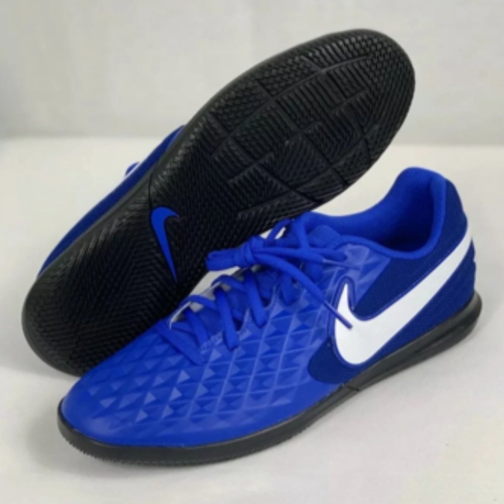 ⭐️Nike Tiempo Legend 8 indoor blue soccer shoes/sneakers 12c